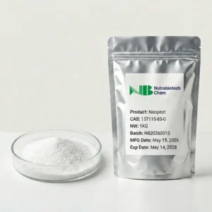 Noopept Omberacetam cognitive enhancer neurotrophic factor booster research powder sample CAS 157115-85-0