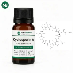 CAS 59865-13-3 Cyclosporin A high purity bulk powder immunosuppressant compound for organ transplant anti-rejection research